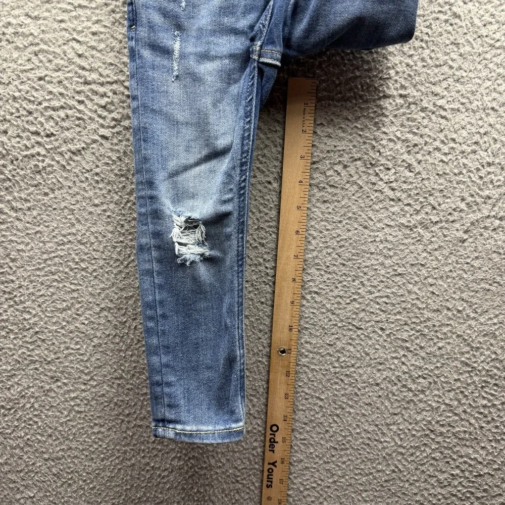 GAP Jeans Toddler Boy Size 3 Years Blue Denim Distressed Skinny Jeans Size 3 YR